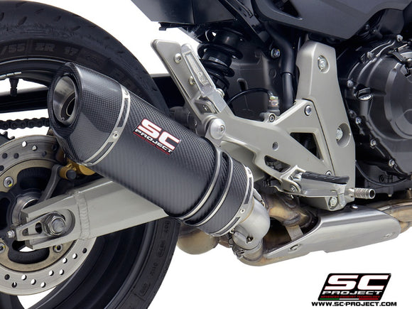 Honda CB600F HORNET - 2007 - 2016 – SC-Project Oval carbon fibre exhaust