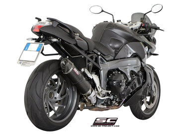 BMW K 1300 R - 2009 - 2016 – SC-Project Oval carbon fibre exhaust