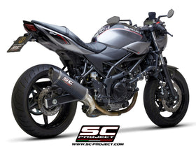 Suzuki SV650 - 2016 - 2020 – SC-Project Oval carbon fibre exhaust