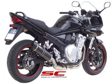 Suzuki GSX1250F TRAVELLER – SC-Project Oval carbon fibre exhaust