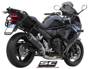 Suzuki GSF1250 BANDIT - 2007 - 2012 – SC-Project Oval carbon fibre exhaust