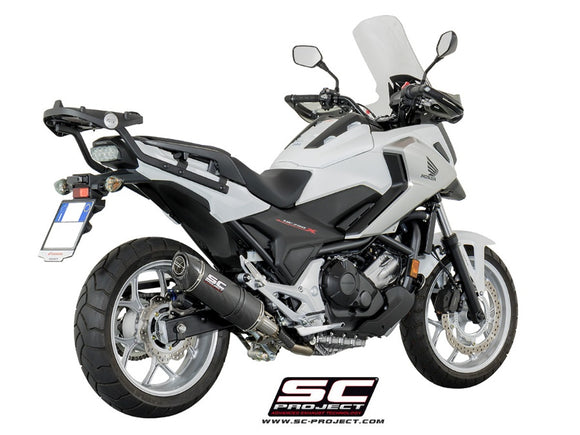 Honda NC750 - 2014 - 2015 – SC-Project Oval carbon fibre exhaust