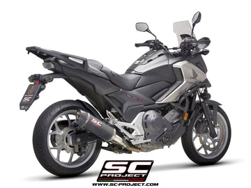 Honda NC750 - 2016 - 2020 – SC-Project Oval carbon fibre exhaust