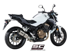 Honda CBR500R - 2017 - 2018 – SC-Project Oval titanium exhaust