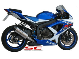 Suzuki GSX-R600 - GSX-R750 - 2008 - 2010 – SC-Project Oval titanium exhaust