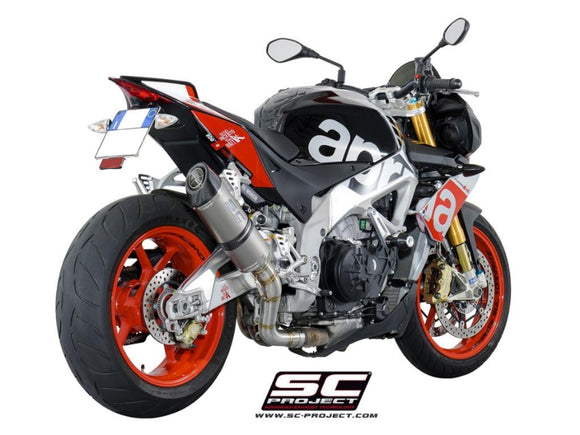 Aprilia TUONO V4 - 2015 - 2016 SC-Project Oval titanium exhaust