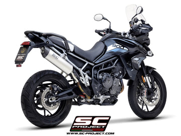 Triumph TIGER 850 - 2021 - 2024 – SC-Project Oval titanium exhaust