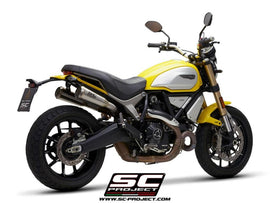 Ducati SCRAMBLER 1100 - 2018 - 2019 – SC-Project Pair of Conico 70s stainless steel exhaust