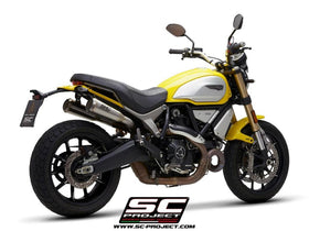 Ducati SCRAMBLER 1100 - 2018 - 2019 – SC-Project Pair of Conico 70s stainless steel exhaust