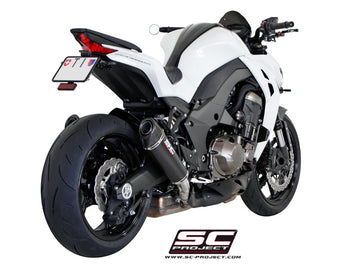 Kawasaki Z1000 - 2014 - 2016 – SC-Project Pair of Conic carbon fibre exhaust