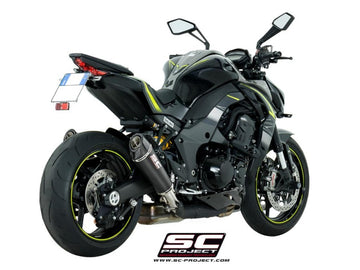 Kawasaki Z1000 - 2017 - 2020 – SC-Project Pair of Conic carbon fibre exhaust