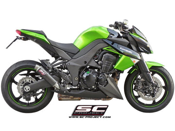Kawasaki Z1000 - 2010 - 2013 – SC-Project Pair of GP-M2 carbon fibre exhaust