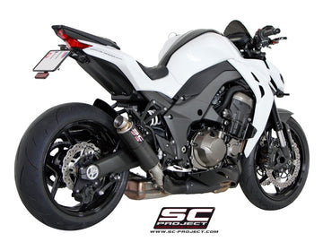 Kawasaki Z1000 - 2014 - 2016 – SC-Project Pair of GP-M2 carbon fibre exhaust
