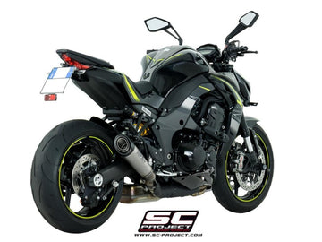 Kawasaki Z1000 - 2017 - 2020 – SC-Project Pair of S1 titanium exhaust