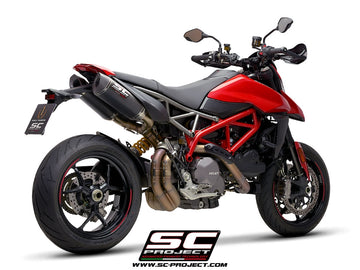 Ducati HYPERMOTARD 950 - RVE - SP - 2019 - 2021 – SC-Project Pair of SC1-M carbon fibre exhaust