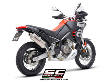 Aprilia TUAREG 660 - 2022 - 2024 SC-Project Rally Raid titanium exhaust