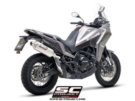 Moto morini X-CAPE 650 - 2021 - 2025 – SC-Project Rally Raid titanium exhaust, high mount