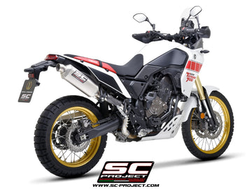 Yamaha TENERE 700 - 2021 - 2024 – SC-Project Rally Raid titanium exhaust, high mount