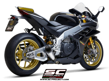 Aprilia TUONO V4 - 2021 - 2024 SC-Project S1 titanium exhaust