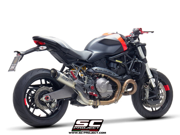 Ducati MONSTER 821 - 2018 - 2020 – SC-Project S1 titanium exhaust