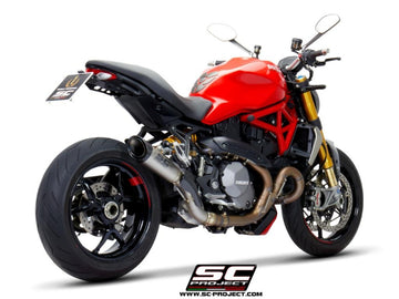 Ducati MONSTER 1200 R - 2016 – SC-Project S1 titanium exhaust