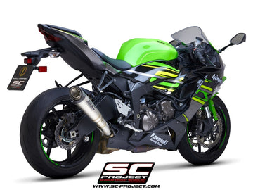 Kawasaki NINJA ZX-6R 636 - 2019 - 2021 – SC-Project S1 titanium exhaust