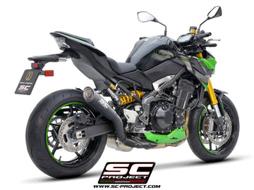 Kawasaki Z900 - 2020 - 2024 – SC-Project S1 titanium exhaust, matt black