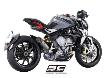 Mv augusta BRUTALE 800 - 2012 - 2015 – SC-Project S1 titanium exhaust, with welded sector link pipe
