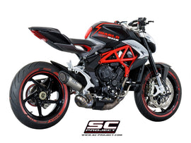 Mv augusta BRUTALE - 2016 - 2024 – SC-Project S1 titanium exhaust, with welded sector link pipe