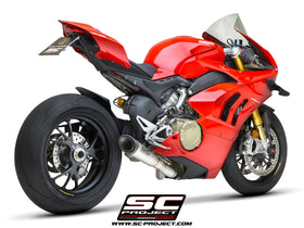 Ducati PANIGALE V4 - V4 S - 2021 – SC-Project 2-1 Half-system titanium, with S1 titanium exhaust