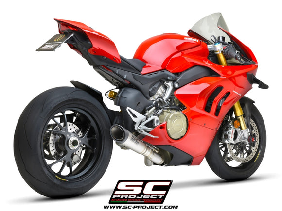Ducati PANIGALE V4 - V4 S - 2021 – SC-Project 2-1 Half-system titanium, with S1 titanium exhaust