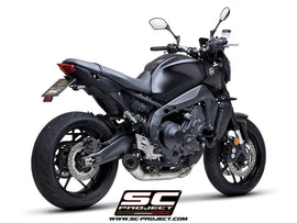 Yamaha MT-09 - 2021 - 2023 – SC-Project 3-1 Stainless steel full exhaust system, with S1 stainless steel exhaust