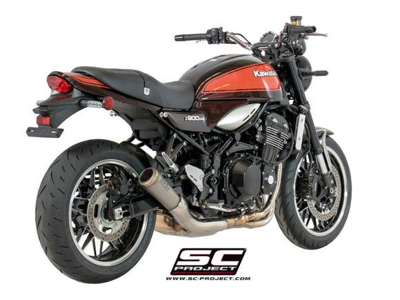 Kawasaki Z900 RS - 2021 - 2024 – SC-Project S1-GP titanium exhaust