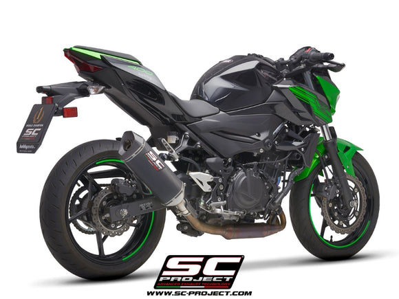 Kawasaki Z400 - 2019 - 2020 – SC-Project SC1-M carbon fibre exhaust
