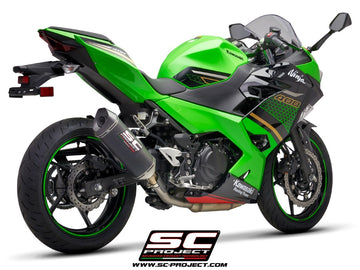 Kawasaki NINJA 400 - 2018 - 2020 – SC-Project SC1-M carbon fibre exhaust