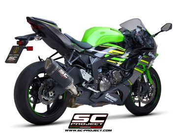 Kawasaki NINJA ZX-6R 636 - 2019 - 2021 – SC-Project SC1-R carbon fibre exhaust