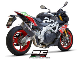 Aprilia TUONO V4 1100 - 2017 - 2020 SC-Project SC1-R carbon fibre exhaust