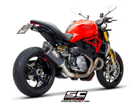 Ducati MONSTER 1200 R - 2016 – SC-Project SC1-R carbon fibre exhaust