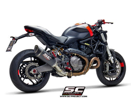 Ducati MONSTER 821 - 2018 - 2020 – SC-Project SC1-R carbon fibre exhaust