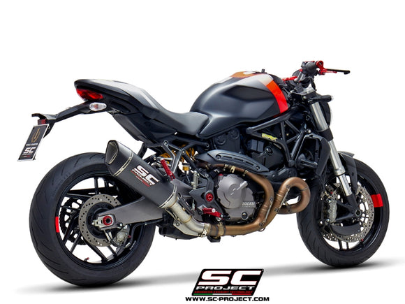 Ducati MONSTER 821 - 2018 - 2020 – SC-Project SC1-R carbon fibre exhaust