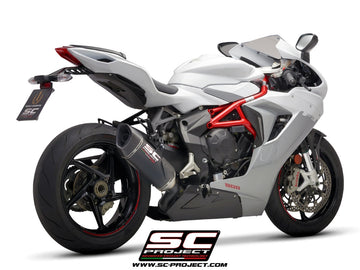 Mv augusta F3 800 - 2017 - 2024 – SC-Project SC1-R carbon fibre exhaust
