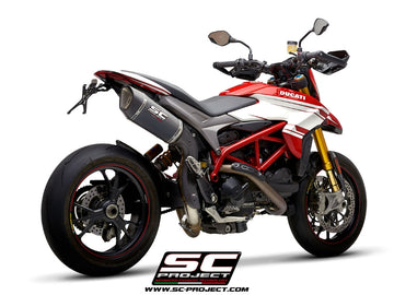 Ducati HYPERMOTARD 939 - 2016 - 2018 – SC-Project SC1-R carbon fibre exhaust, high mount