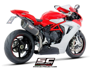 Mv augusta F3 800 - 2017 - 2024 – SC-Project SC1-R carbon fibre exhaust, high mount
