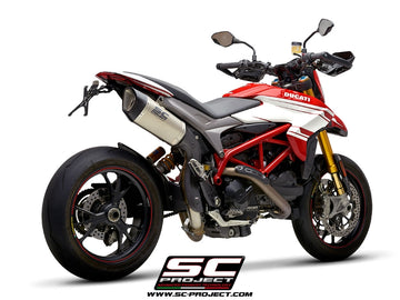 Ducati HYPERMOTARD 939 - 2016 - 2018 – SC-Project SC1-R titanium exhaust, high mount