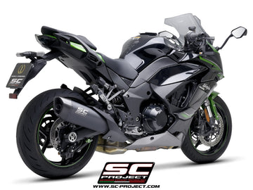 Kawasaki NINJA 1000 SX - 2020 – SC-Project SC1-R titanium exhaust, matt black