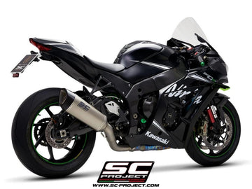 Kawasaki NINJA ZX-10R - RR - 2016 - 2020 – SC-Project SC1-R titanium exhaust, with de-cat link pipe
