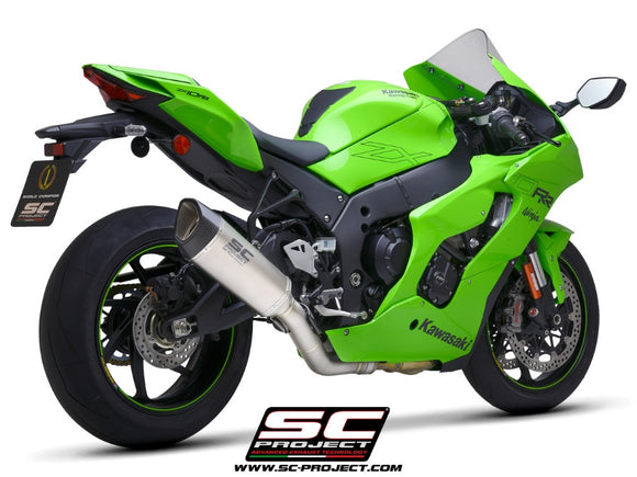 Kawasaki NINJA ZX-10R - RR - 2021- 2024 – SC-Project SC1-R titanium exhaust, with de-cat link pipe