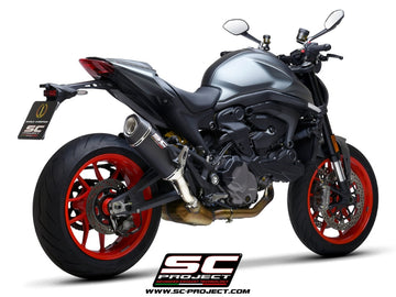 Ducati MONSTER 937 - 2021 - 2025 – SC-Project SC1-S carbon fibre exhaust