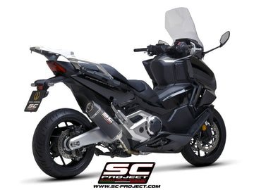 Honda FORZA 750 - 2021 - 2024 – SC-Project SC1-S carbon fibre exhaust