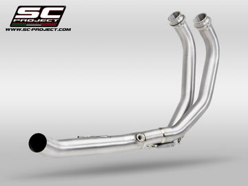 Yamaha TENERE 700 - 2019 - 2020 – SC-Project 2-1 Stainless steel headers, compatible with specific SC-Project range and OEM exhaust